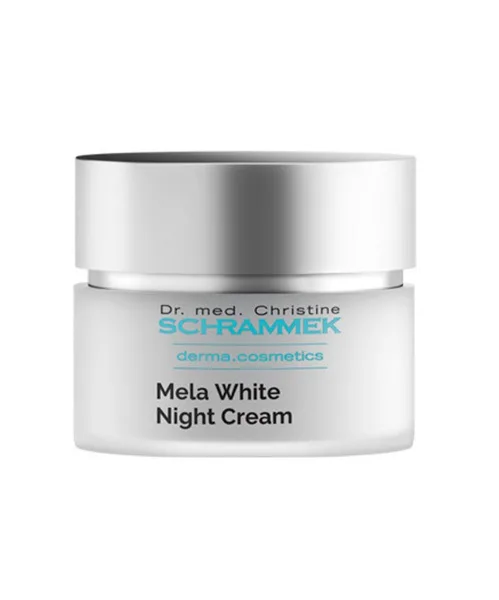 mela white night cream